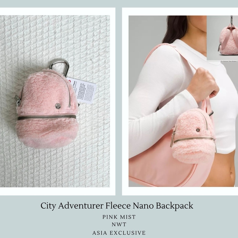 🆕 Lululemon City Adventurer Nano Backpack Fleece